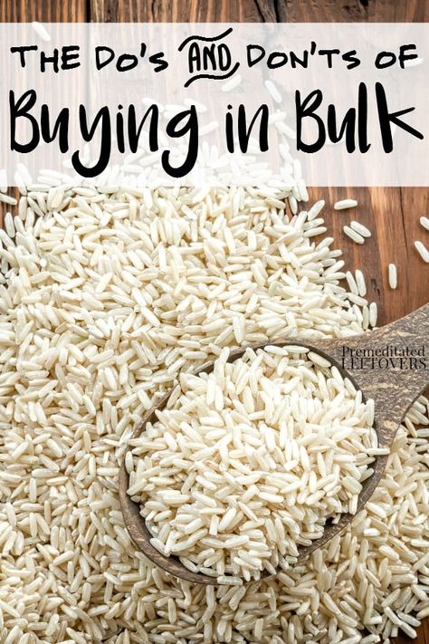 Dried Rice, Homemade Glass Cleaner, Bulk Shopping, Buying In Bulk, Dry Rice, Clean Bottle, Bob Vila, Dos And Don'ts, Bulk Food