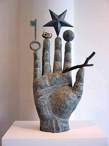 Le Secret des Philosophes by Richard Texier Show Of Hands, Hand Sculpture, Ceramic Hand, Foto Art, Assemblage Art, Sculpture Installation, Hand Art, The Shape, Ancient Art