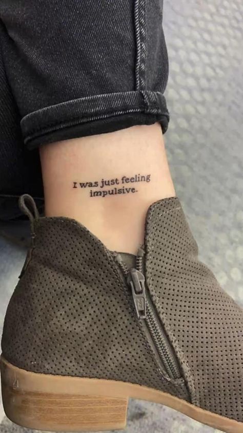 Impulsive Tattoos, Simplistic Tattoos, Piercing Tattoo, Fitbit Flex, Tattoo Inspo, Tattoo Quotes, Piercings, Tattoos, Feelings