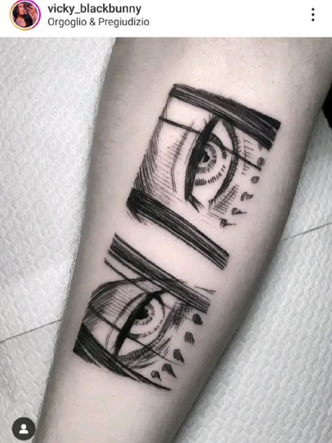 #TattooArt #InkLife #BodyArt #TattooInspiration #InkedUp #TattooLove #TattooedWomen #TattooedMen #InkCommunity #TattooStories Eren Jaeger Eyes Tattoo, Eren Eyes Tattoo, Eren Tattoo Ideas, Eren Jaeger Tattoo Ideas, Eren Jaeger Eyes, Anime Eye Tattoo, Eren Jaeger Tattoo, Anime Eyes Tattoo, Attack On Titan Tattoo