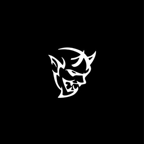 For all of you car guys! Challenger Demon logo - 9GAG Doge Demon Wallpaper, Dodge Demon Logo Wallpaper, Doge Challenger Demon, Doge Demon, Dodge Demon Logo, Dodge Challenger Logo, Dodge Charger Demon, Hellcat Logo, Demon Logo