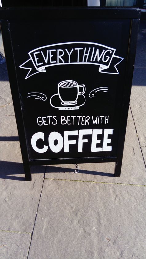 Coffee Sign Chalkboard, Coffee Shop Boards Chalkboards, Cafe Chalkboard Ideas, Coffee Shop Chalkboard Signs, Cafe Chalkboard Art, Coffee Chalkboard Sign, Chalkboard Art Coffee, Coffee Chalkboard Art, Restaurant Chalkboard Ideas