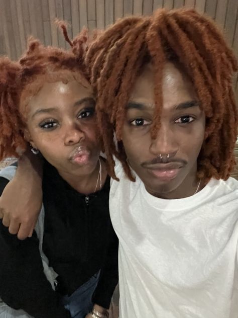 Couple Dyed Hair, Dyed Hair Ideas, Hair Tint, Short Locs Hairstyles, Dyed Hair Inspiration, Twist Styles, Hair Twist Styles, Pretty Hair Color, Dreadlock Hairstyles