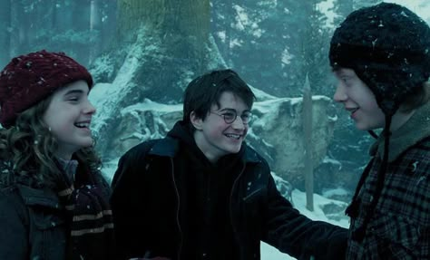 winter in harry potter wildshot on twitter Hery Potter, Harry Potter Ron And Hermione, Citate Harry Potter, Harry Potter Wall, Harry Potter Ron, Movie Aesthetic, Harry Potter Icons, Buku Harry Potter, Harry Potter Images