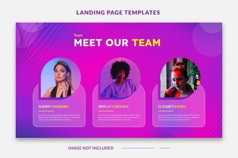 Teams Page Design, About Team Page Design, Team Template Design, Team Card Design, Meet The Team Page Design, Team Profile Design, Team Layout Design, Team Design Ideas, Team Page Web Design