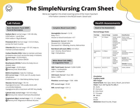 Nclex Cram Sheet, Nurse Hacks, Simple Nursing, Nclex Study Plan, Nurse Study, Nursing School Essential, Nursing Study Guide, Nclex Exam, Nursing School Motivation