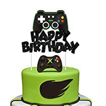 Check this out! Ps5 Cake, Video Game Remote, Boy Cake Ideas, Glitter Video, Controller Cake, Decoration Video, Video Game Cakes, Gaming Birthday, Gaming Party