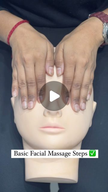 Face Massage Step By Step, Basic Facial Massage Steps, Basic Facial Steps, Face Massage Steps, Massage Steps, Facial Steps, Basic Facial, Facial Massage Steps, Cosmo School