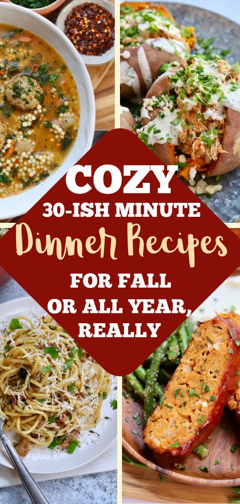 Cozy Dinner Ideas For Fall (or all year long, really) - Slice of Jess Dinner Ideas For Fall, Cozy Dinner Ideas, Quick Fall Dinner, Peruvian Chicken Recipe, Chicken Tamale Pie, Gnocchi Sauce, Dutch Oven Pot Roast, Oven Pot Roast, Cheeseburger Meatloaf