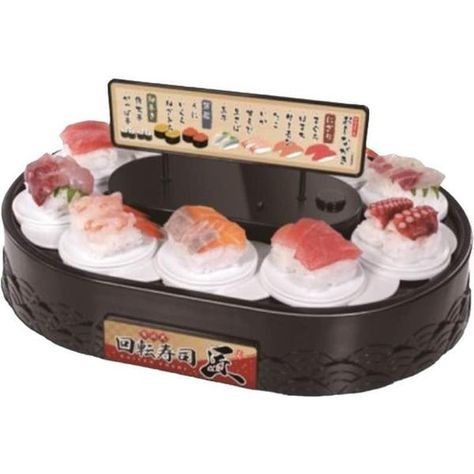 This rotating server will bring so much fun to your home party! All brand new in package and ship the same day. 2 styles to choose from: sushi or dessert server. Requires 3 X AA batteries. ( not included) Sushi Cupcakes, Sushi Machine, Sushi Go, Conveyor Belt Sushi, Tiny Cooking, Nigiri Sushi, Cooking Stove, Japanese Sushi, Cooking Supplies