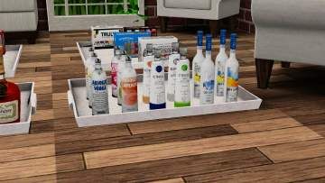 Mod The Sims - Drinkable Liquors and liquor accessories Sims 4 Liquor Cc, Functional Mods Sims 4, Black Sims, Sims 4 Nails, Sims 3 Cc Finds, Sims 4 Clutter, Beauty Business Cards, Sims 4 Body Mods, Sims 4 Expansions