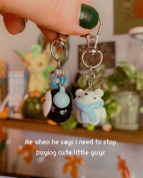 Send this to him 😔 get matching keychains come on you know you want to. It’s perfect for the holidays :) also happy dec 1st!!!! Im almost done this semester and I’m so exited omg. I need a break, like badly 🥲 •°.*•°.* | | | -tags- #clay #polymerclay #explore #explorepage #keychain #smallbusiness #art #cute #shop #charm #aesthetic #design #deskpet #figure #figurine #art #accessories #clayart #clayartist #christmas #winter #penguin #polarbear Charm Aesthetic, I Need A Break, Winter Penguin, Dec 1st, Clay Keychain, Cute Shop, Matching Keychains, Clay Clay, Need A Break