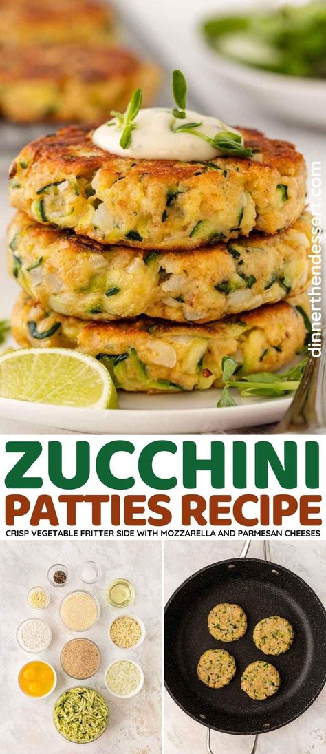 Zucchini Patties are an easy delicious summer zucchini recipe! Pan-fried cheesy, garlicky shredded zucchini cakes with a crispy exterior. Vegetable Patties Recipe, Zucchini Patty Recipes, Zuchinni Patties, Zucchini Patty, Vegetable Patty, Veggie Patties Recipe, Zucchini Patties Recipes, Vegetable Patties, Veggie Patty