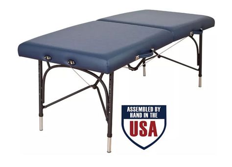 Oakworks-Wellspring-Portable-Massage-Table Mobile Massage, Spa Furniture, Spa Chair, Massage Tables, Massage Chairs, Stone Massage, Massage Table, Bottle Warmer, Aluminum Table