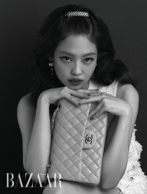 Jennie Chanel Photoshoot, Chanel Photoshoot, Chanel Jennie, Jennie Chanel, Jennie Kim Blackpink, Jairzinho, Jennie Lisa, 인물 사진, Harper's Bazaar