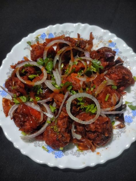 Indian food Indian Street food chilli chicken chicken Manchurian Manchurian Snap, Meal Snap, Chicken Manchurian, Story Food, Food Indian, Red Chicken, Chilli Chicken, Indian Street, Street Foods