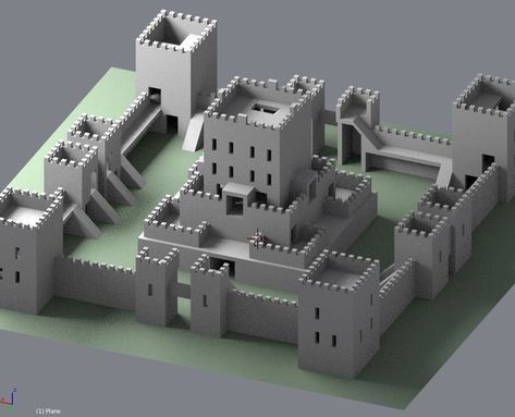 Castle On Minecraft, Minecraft Castle Building Ideas, Castle Walls Minecraft, Simple Minecraft Castle, Minecraft Castle Blueprints Step By Step, Minecraft Castle Entrance, Chateau Minecraft, Minecraft House Ideas Blueprints, Minecraft Burg