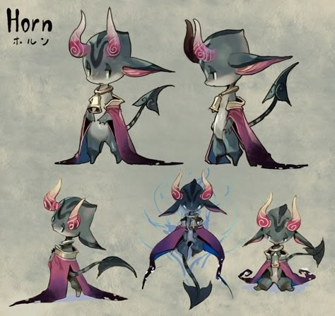 ArtStation - Tiny Devil Horn WIP_1, Rita Shap Imp Character Art, Imp Concept Art, Imp Drawing, Imp Character Design, Imp Character, Imp Art, Monster Design, Creature Concept, Character Design References