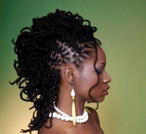 Dreadlock Wedding Hairstyles, Dreadlock Ideas, Senegalese Braids, Mohawk Hairstyles For Women, Long Locs, Dread Styles, Mohawk Styles, Locs Styles, Loc Inspiration