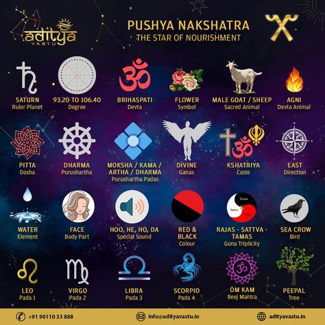 Purva Ashadha Nakshatra, Visual Affirmations, Pushya Nakshatra, Vedic Astrology Charts, Astrology Charts, Spiritual Balance, Chart Astrology, Jyotish Astrology, Spiritual Things