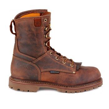 Carolina Men's 8" Waterproof Composite Toe Work Boots Brown Work Boots, Boots Outfit Men, Composite Toe Work Boots, Boot Fashion, Mens Fashion Work, Boating Outfit, Mens Trendy Outfits, Work Gear, Work Boots Men