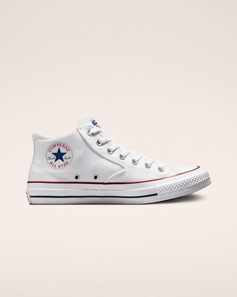 Unisex Converse Chuck Taylor All Star Malden Street Mid White Converse Wishlist, Converse White, White Converse, Converse Chuck Taylor All Star, Chuck Taylor All Star, Converse Chuck, Chucks Converse, Chuck Taylor, Chuck Taylors