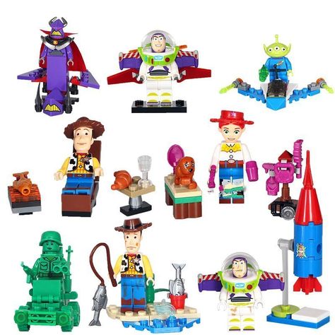 Emperor Zurg, Lego Toy Story, Toy Story Buzz Lightyear, Toy Story Buzz, Lego Minifigure, Custom Toys, Story Setting, Buzz Lightyear, Lego Minifigures