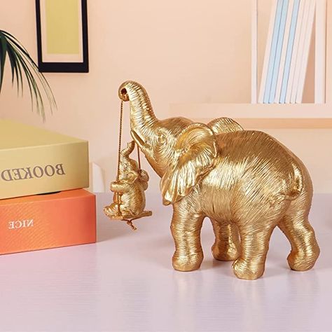 #Designs #Frames #Home_decorations #Home #Style #Fashion #women #logo #Decor  #art #photo #gallery #Photography #House #picture  #draw #pick 
#Room #living_room #cute_night #lamps #Gifts #weddings #Holidays Gold Elephant Decor, Elephant Statue Decor, Bookshelves With Tv, Elephant Crafts, Suport Tv, Baby Elefant, Handmade Elephant, Elephant Ornament, Elephant Sculpture