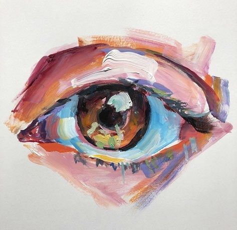 Beautiful Acrylic Painting, Oil Pastel Art, Gouache Art, Eye Painting, Small Canvas Art, Arte Sketchbook, Arte Inspo, Gcse Art, Painting Inspo