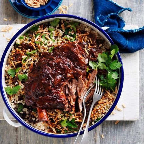 Middle Eastern Lamb, Fruit Chutney, Easy Home Recipes, Lamb Shoulder, Slow Cooked Beef, Lamb Roast, Winter Dinner, Lamb Recipes, Slow Cooked