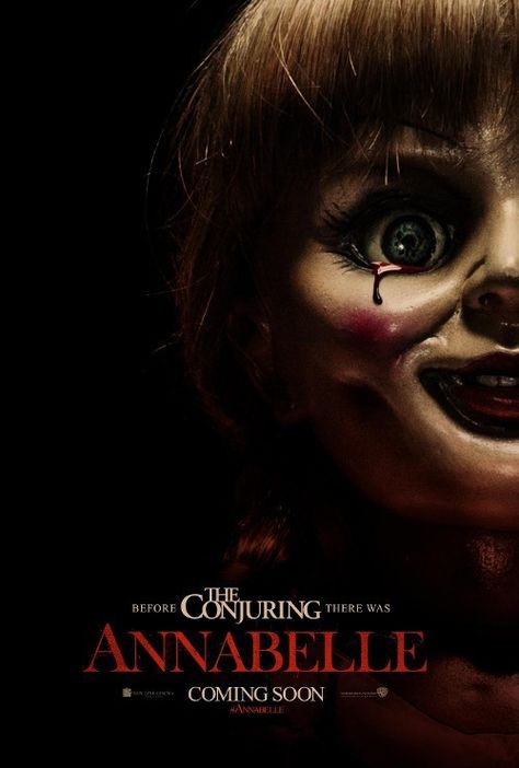 Annabelle,pelicula de terror basada en una muñeca que quien la poseaa vivira experiencias paranormales. Annabelle 2014, Annabelle Horror, Tam Film, Film Cult, Film Trailer, Movies 2014, Film Horror, Best Horror Movies, English Movies