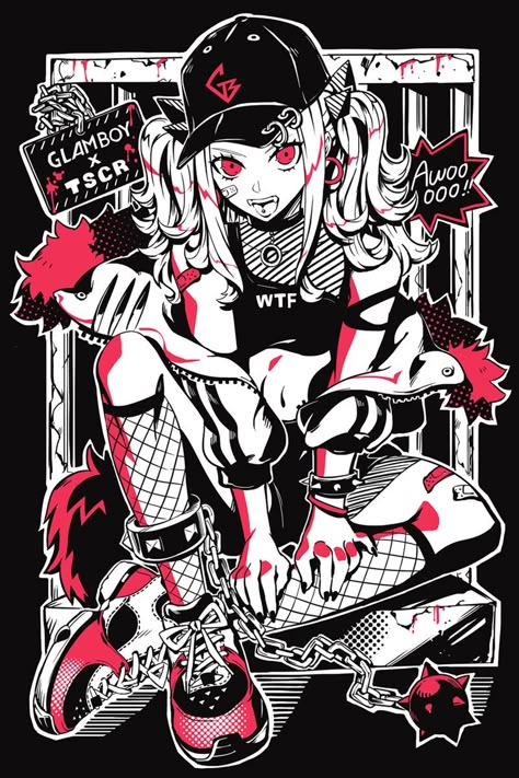 TSCR op Twitter: "ウルフガール🐺 https://t.co/BiI5DzB5XH" / Twitter Manga Tshirt, Ronin Samurai, Harajuku Anime, Graphic Poster Art, Anime Tshirt, Phone Art, Japanese Tattoo Art, Cool Wallpapers Cartoon, Graphic Tshirt Design