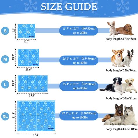 👉 Comment "Shop" order this item 👈 Dog Cooling Mats for Dogs And Cats 50x40cm 👇 About this item COOLING MATS FOR DOGS: The inner material of the dog cooling mats is a 100% non-toxic gel that is safe for people and pets. No need to add water, freeze or chill! The pressure activated gel technology provides an instant and constant cooling sensation, effectively absorbing and regulating body temperature, preventing overheating and helping your dog to relax and cool down. DURABLE MATERIALS: The ... Pampered Dogs, Dog Cooling Mat, Pet Cooling Mat, Bird Accessories, Personalized Pet Gifts, Dog Store, Travel Workout, Cat Accessories, Body Temperature