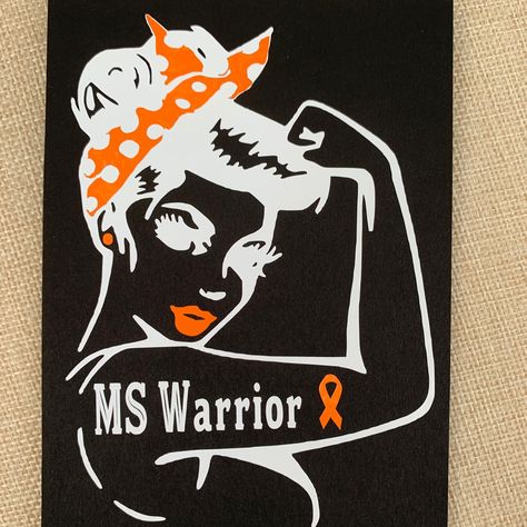 I am the daughter of a relapsing remitting MS Warrior. March is MS Awareness Month. Are you ready? Know the signs. Know the symptoms. Catch it in the early stages. Grab your decal now! . #beaware #awareness #ms #msawareness #multiplesclerosis #autoimmune #invisibleillness #autoimmunediseaseawareness #etsyfindsoftheday #uniquehomebytrisha #warrior #rosiertheriveter Ms Awareness Month, Rosie Riveter, Autoimmune Disease Awareness, Ms Warrior, Ms Awareness, Rosie The Riveter, Invisible Illness, Ferrari Logo, The Signs