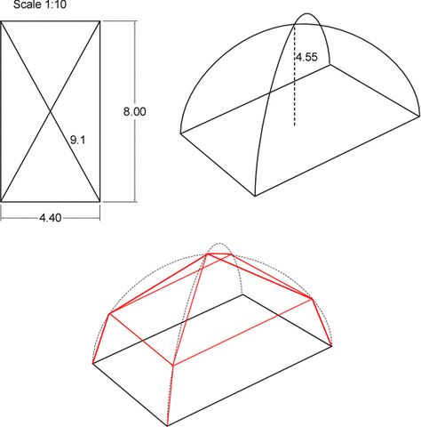 pattern for a dome-shaped tent, rainfly - Backpacking Light Tent Pattern, Inner Tent, Dome Tent, Light Backpack, Design Solutions, Simple Patterns, Backpacking, Tent, I Can