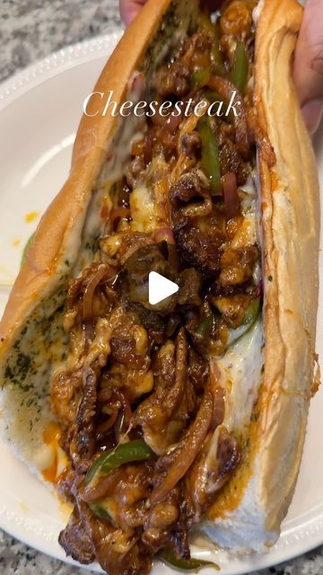 Nyasha Mangwiro on Instagram: "Loaded Cheesesteak! I shared this with my loved one 🥰🥰 and we enjoyed it so much, so filling, delicious 🤤.. so here’s the recipe for you to try and hopefully share with your loved ones 🥰🥰   I used Swiss cheese ***  Bon Appetit!   #cheesesteak #phillycheesesteak #cheese #steak #yummy #sandwich #instafood #instagram #instagood #tasty #delicious #food #foodie #foodstagram #americanfood" Ribeye Cheese Steak Recipes, Filly Cheese Steak Sandwiches, Steak Rolls Recipes, Phylli Cheese Steaks, Diy Philly Cheese Steak Sandwiches, Philip Cheese Steak Sandwich, Steak Ums Recipes Cheesesteak, Steak Subs Recipes, Beef Steak Sandwich Recipes