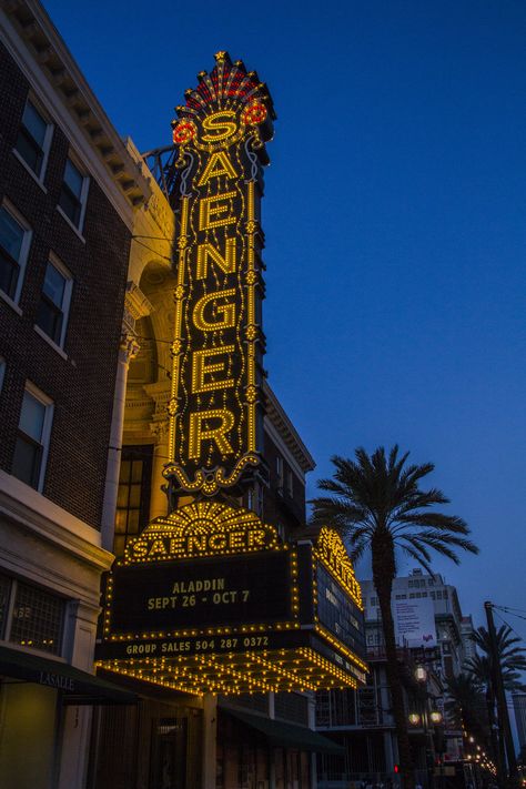 Movie Theater Marquee, Old Movie Theatre Aesthetic, Old Movie Theater Signs, 1940s Movie Theater, Historic Movie Theater, Movie Marquee, Historic Theater, Vintage Marquee, Theatre Interior