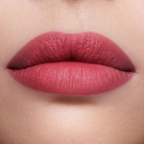 Subtle Red Lipstick, Charlotte Tilbury Lipstick Swatches, English Rose Makeup, Everyday Lipstick, Perfect Pink Lipstick, Pink Liquid Lipstick, Rose Lips, Best Pink Lipstick, Charlotte Tilbury Airbrush Flawless