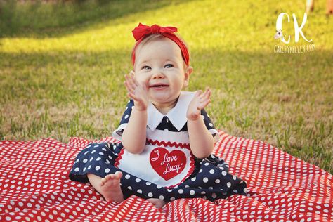 I love Lucy Birthday Cake - First Birthday Party {Lucy's First Birthday Party} Lucille Ball | First Birthday | I Love Lucy | One | Retro Party | Retro Shower Ideas | 50s Party | More @ www.carleykelley.com I Love Lucy Baby Costume, Lucy Birthday, I Love Lucy 1st Birthday Party, I Love Lucy Cake Birthday, I Love Lucy First Birthday, I Love Lucy Birthday, I Love Lucy Cake, I Love Lucy Baby Shower Ideas, I Love Lucy Birthday Party