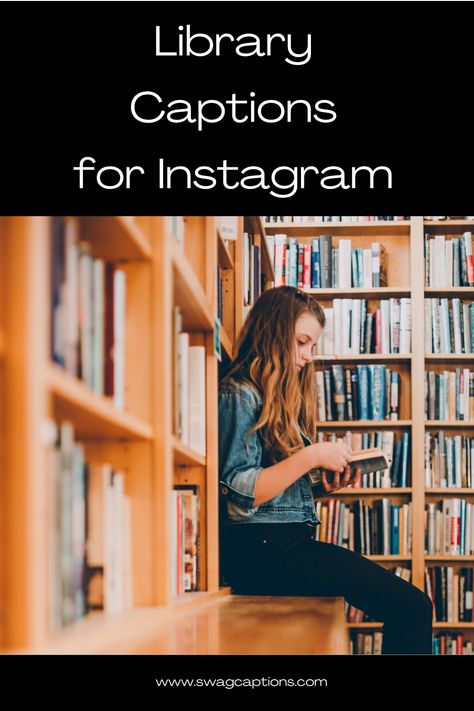 Caption For Library Pic, Caption For Bookstore, Library Aesthetic Captions, Captions For Library Pictures, Caption For Library Post, Book Store Captions Instagram, Bookstore Captions Instagram, Library Quotes Aesthetic, Library Captions Instagram