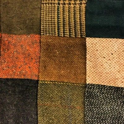 Tweed Quilt, Tweed Patchwork, Quilt Crochet, Repurposed Sweaters, Autumn Patchwork, Beautiful Bedroom Decor, Fantasy Furniture, Not My Circus, Wool Felt Projects