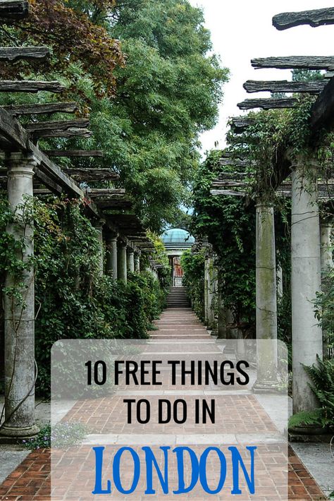 10 actually FREE things to do in london! London Places, Voyage Europe, Things To Do In London, England And Scotland, London Town, Visit London, London Life, Free Things To Do, Free Things