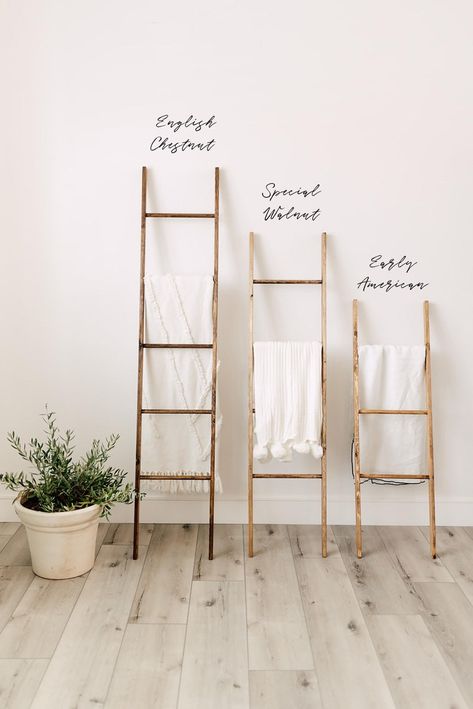 Modern Blanket Ladder, Ladder Blanket, Rustic Blanket Ladder, Decorative Ladder, Rustic Blankets, Towel Ladder, Modern Blankets, Wood Ladder, Blanket Ladder