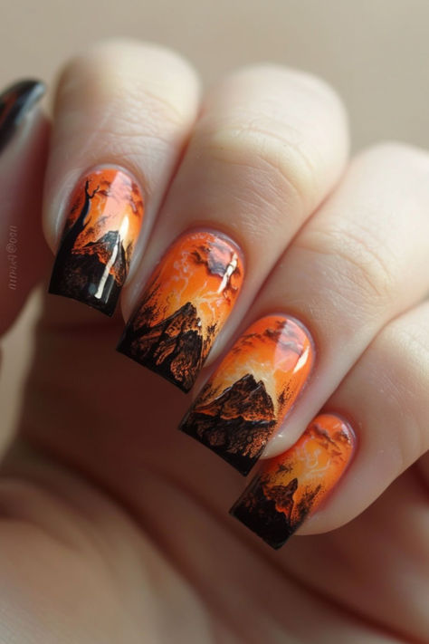 Sietch Tabr: Dune-Themed Nail Art Dune Nails, Hair And Nails, Nail Designs, Nail Art, Carving, Stone, Nails, Beauty, Design