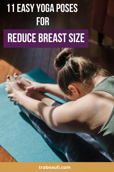 Reduce breast size yoga Reduce Breast Size At Home, Breast Muscle, Pectoral Muscles, Balance Hormones, Breast Workout, Easy Yoga Poses, Breast Reduction, Cool Yoga Poses, Health Planner