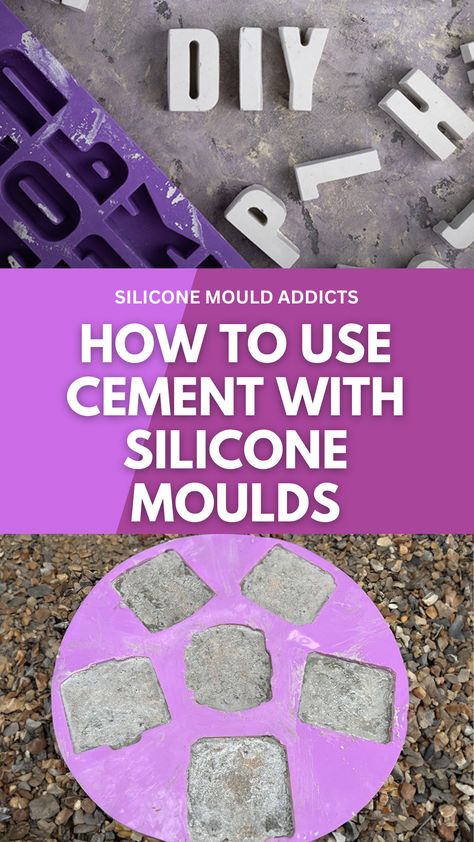 Silicone moulds are versatile tools commonly associated with baking and resin crafts. However, what about using silicone moulds with cement? Delve into the world of cement crafting and explore the use of silicone moulds. Diy Cement Pots, Concrete Moulds, Silicone Mold Ideas, Pot Plant Ideas, Mixing Concrete, Concrete Molds Diy, Diy Silicone Mold, Cement Clay, Cement Molds