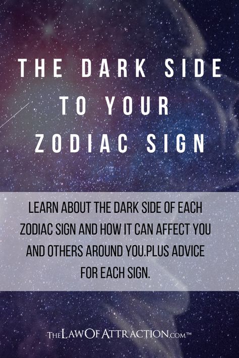 Have you ever wondered what the darker traits of your zodiac sign are? Maybe you are already aware of what your zodiac sign reveals about you, but not the darker side?  Keep reading to discover your own Zodiac sign and its corresponding advice about your ‘dark side'. Dark Zodiac Signs, Dark Zodiac, Best Time To Study, Dark Meaning, Astrology Meaning, Zodiac Calendar, Dark Witch, Your Horoscope, The Dark Side