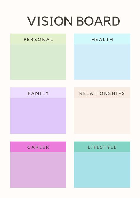 Save this pin and download as your free vision board template. Comment below of you'dikw the canva link too. Canva Vision Board Template, Class Vision Board, Canva Vision Board, Free Vision Board Template, Free Vision Board, Career Lifestyle, Vision Board Template, Vision Board Examples, Board Template