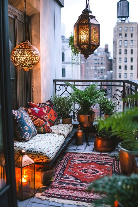 61 Boho Balcony Designs for Urban Dwellers  Escape the concrete jungle without ever leaving your apartment with these 61 Boho Balcony Designs. Turn your balcony into a paradise that oozes tranquility, creativity, and bohemian charm. In this article, we delve into ways of creating a little haven right on your balcony. From fuss-free decor to full-fledged green…  Read more: https://tastyinteriors.com/61-boho-balcony-designs-for-urban-dwellers/ Balcony Jungle Ideas, Jungle Apartment Decor, Urban Apartment Aesthetic, Bohemian Patio Decorating Ideas, City Apartment Balcony, Biophilic Balcony, Jungle Apartment, Tree Balcony, Cute Balcony