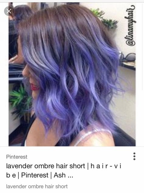 The purple hair with natural roots I wanted Lavender Hair Ombre, Purple Ombre Hair, Short Ombre Hair, Lavender Hair, Ombré Hair, Ombre Hair Color, Dye My Hair, Rainbow Hair, Hair Envy